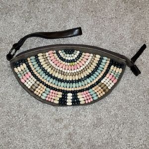 Old Navy Beaded Wristlet
